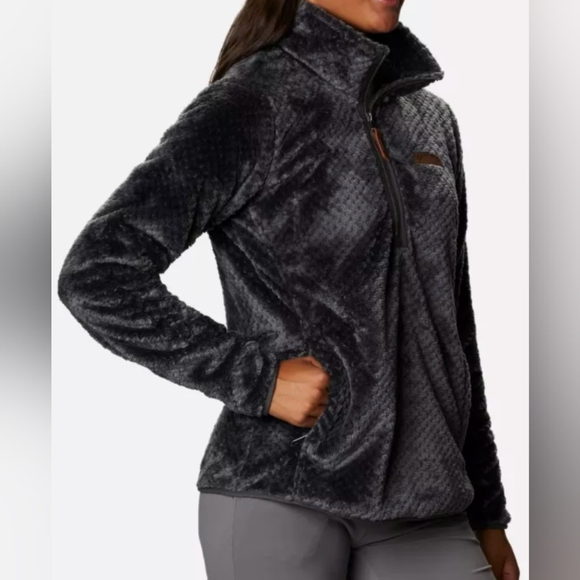Columbia Women's Fire Side™ Quarter Zip Sherpa Fleece Sweater Size M MSRP $65 - Picture 3 of 8